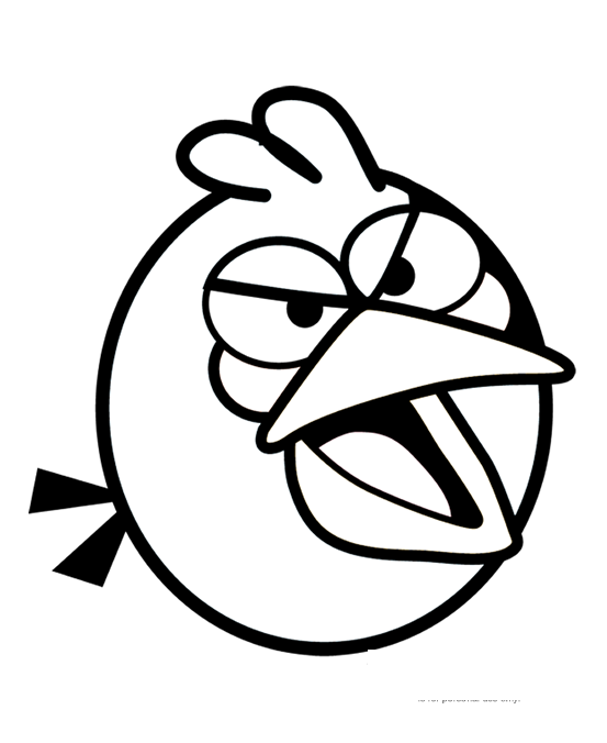 Cool Angry Angry Birds colorir páginas para imprimir e colorir em