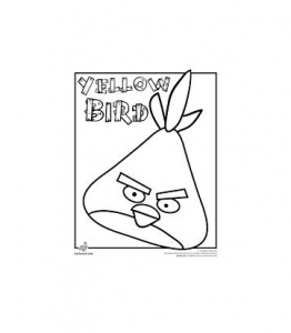 Imagem de Angry Birds para descarregar e colorir