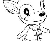 Desenhos de Animal Crossing para colorir