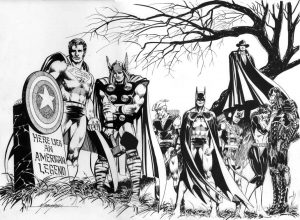 Avengers : Vingadores a colorir páginas para crianças