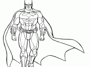 Desenhos de Batman para colorir