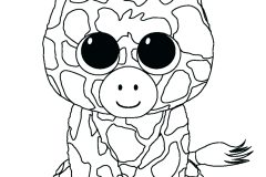 Páginas de Beanie Boo para colorir e imprimir para crianças
