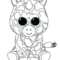 Páginas de Beanie Boo para colorir e imprimir para crianças