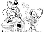 Desenhos de Billy e Buddy para colorir