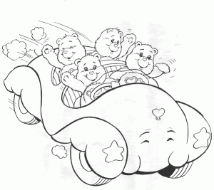 Imagens de Care Bears para descarregar e colorir