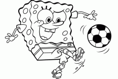 Páginas de Bob Esponja para colorir e imprimir para crianças