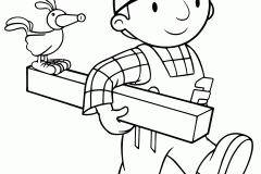 Páginas de Bob, o Construtor para colorir e imprimir para crianças