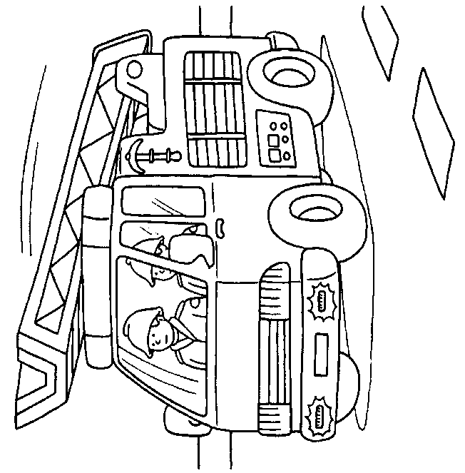 Soldados de fogo para colorir