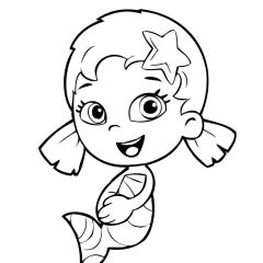 Páginas de Bubble Guppies para colorir e imprimir para crianças