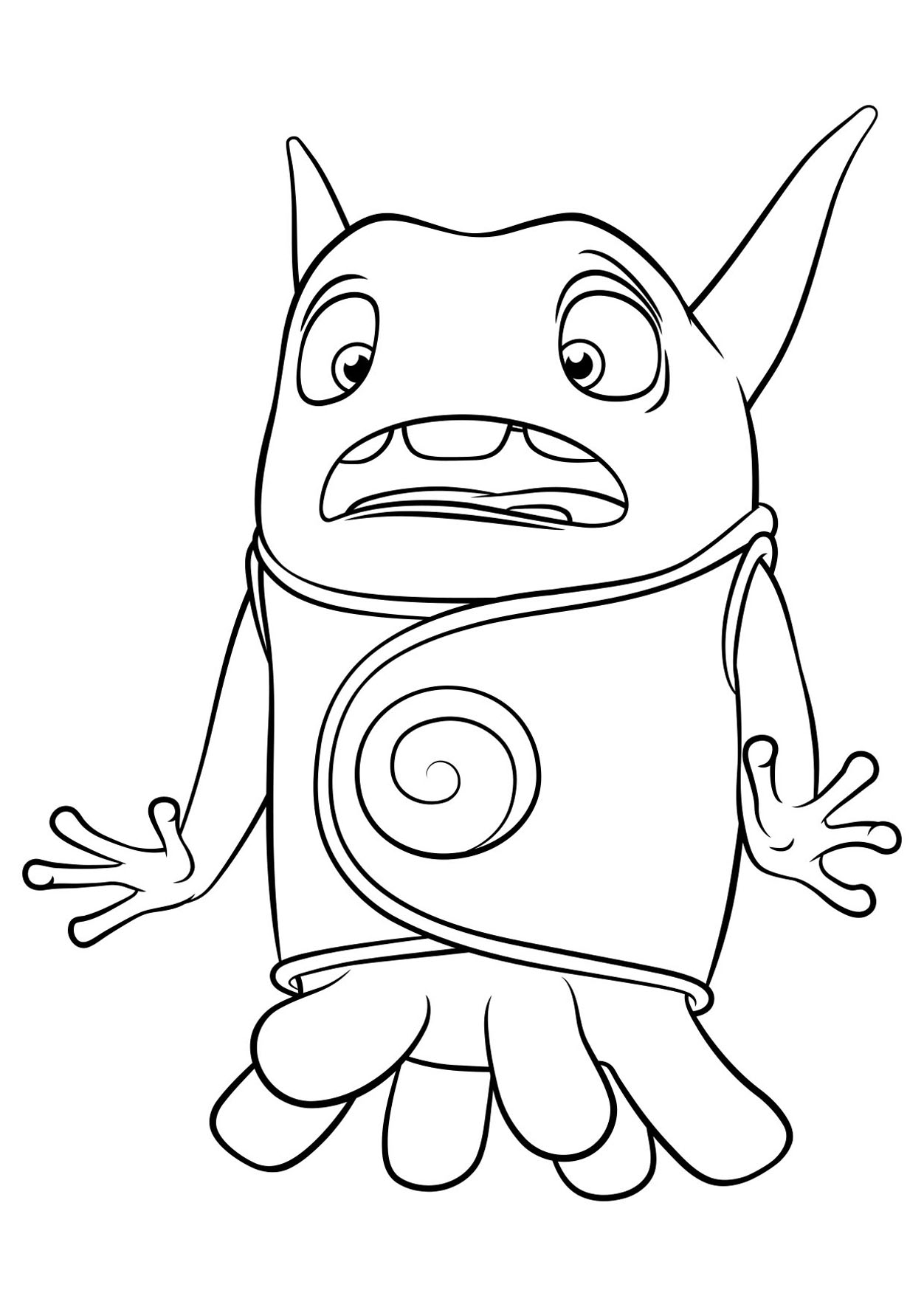 Simple coloriage de Cada Aldeão com sua Ideia ! pour enfants Simple coloriage de Cada Aldeão com sua Ideia ! pour enfants
