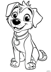 Cão estilo Disney / Pixar