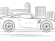 Páginas de Cars 3 para colorir e imprimir para crianças