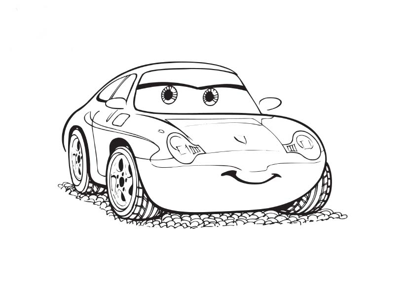 Galeria de fotos e imagens: Desenhos de carros para pintar