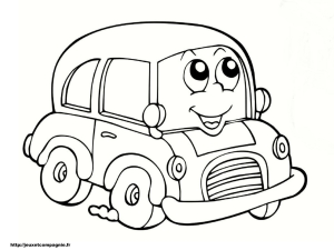 Páginas para colorir Carros para crianças