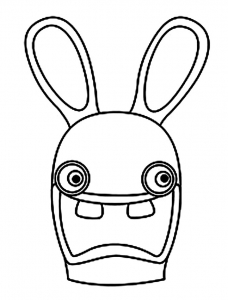 Páginas para colorir de Rabbids para descarregar