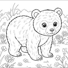 Páginas de Cubs para colorir e imprimir para crianças