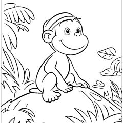 Páginas de Jorge, o Curioso para colorir e imprimir para crianças