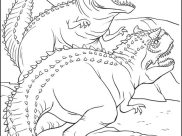 Desenhos de Dinossauros para colorir