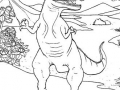 Coloriage Tyrannosaure