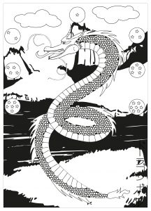 Desenho do dragão