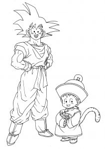Coloriages dragon ball z 11