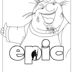 Páginas de Epic para colorir e imprimir para crianças