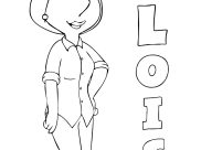 Páginas de Family Guy para colorir e imprimir para crianças