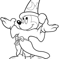 Páginas de Fantasia para colorir e imprimir para crianças