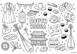 Cultura vibrante da Coreia do Sul