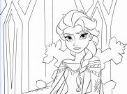 Desenhos de Frozen: O Reino do Gelo para colorir