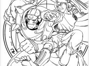 Páginas de Full Metal Alchemist para colorir e imprimir para crianças