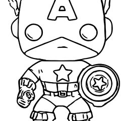Páginas de Funko Pop para colorir e imprimir para crianças