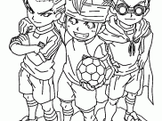 Desenhos de Inazuma onze para colorir