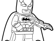 Desenhos de Lego Batman para colorir