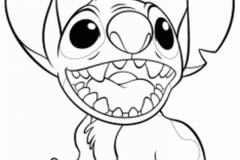 Páginas de Lilo e Stitch para colorir e imprimir para crianças