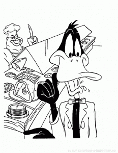Desenho de Looney Tunes grátis para imprimir e colorir