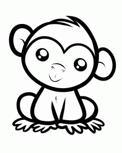 Coloração de macacos para descarregar