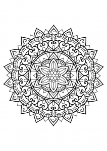 Mandala-complexo-livro-livro-29 - Mandalas - Just Color Crianças : Páginas  para colorir para crianças