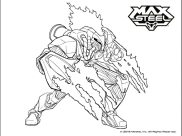Páginas de Max Steel para colorir e imprimir para crianças