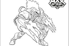 Desenhos de Max Steel para colorir