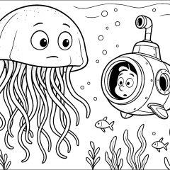 Páginas de Medusa para colorir e imprimir para crianças