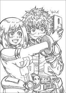 My Hero Academy : Desenhos para colorir de my-hero-academy gratuitos para crianças