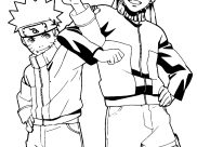 Páginas de Naruto para colorir e imprimir para crianças