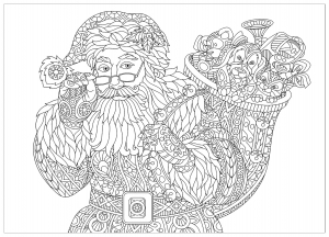 Desenhos para colorir gratuitos para crianças de natal