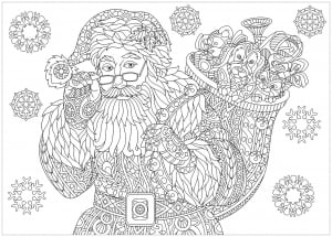 Desenhos para colorir gratuitos de natal para baixar