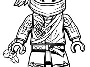 Páginas de Ninjago para colorir e imprimir para crianças
