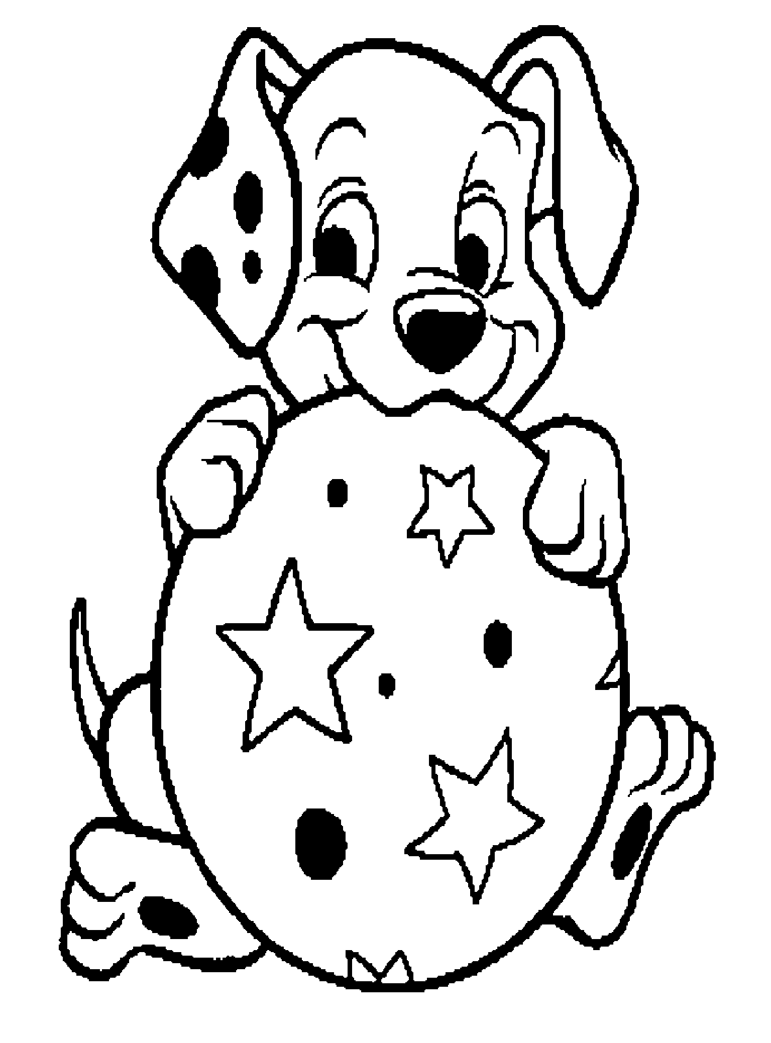Os 101 dálmatas para colorir páginas para descarregar Os 101 dálmatas para colorir páginas para descarregar