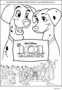 Colorir 101 dalmatians disney 3