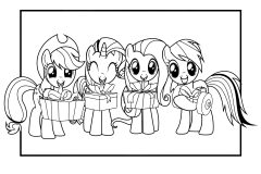 Páginas de Palace Pets para colorir e imprimir para crianças
