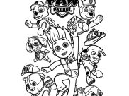 Desenhos de PAW Patrol para colorir